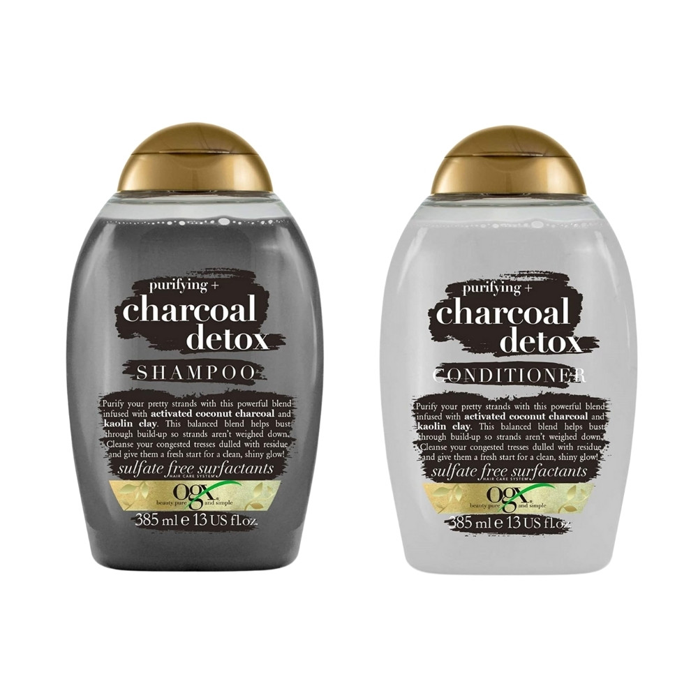 Ogx Charcoal Detox Shampoo & Conditioner Combo UAE, KSA souKare KSA